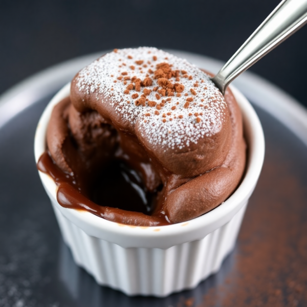 Decadent Chocolate Soufflé