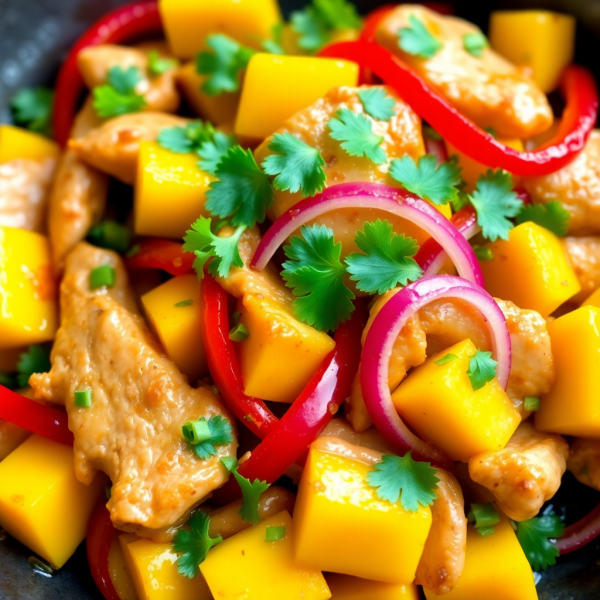 Mango Chicken Stir-Fry