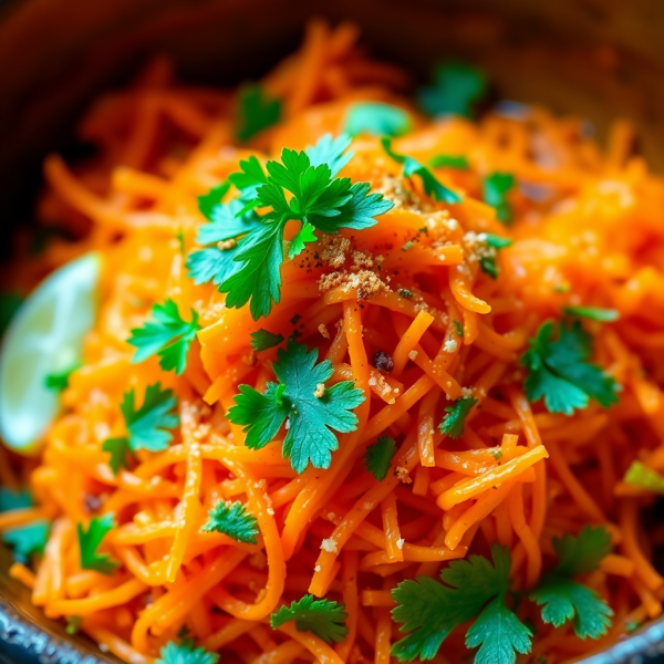 Spiced Moroccan Carrot Salad