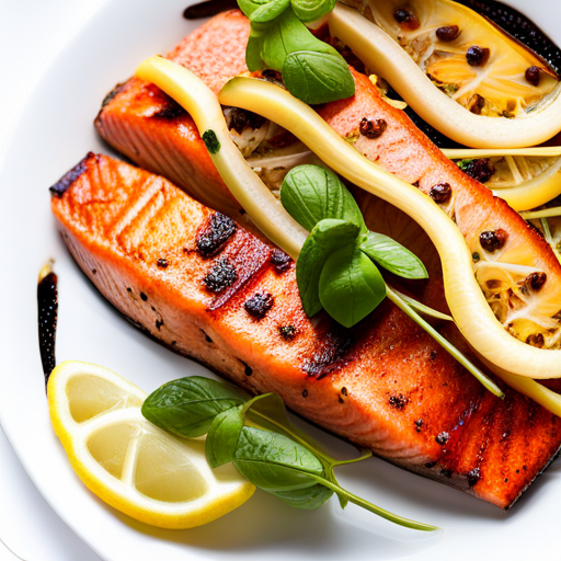 Mediterranean-Style Grilled Salmon