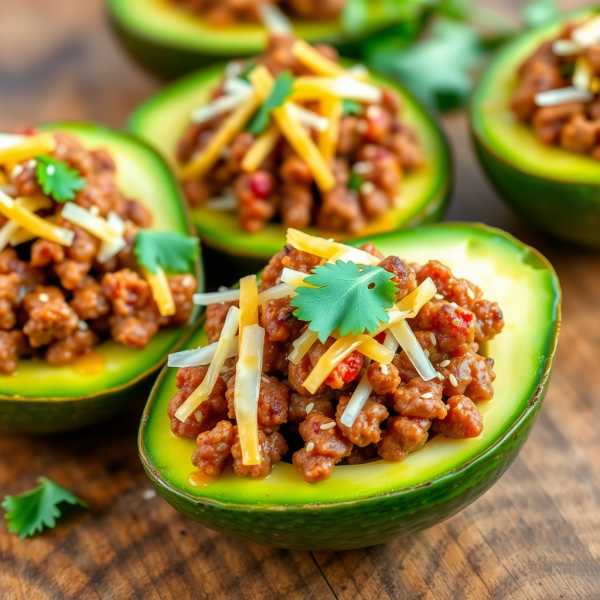 Savory Avocado Beef Bites