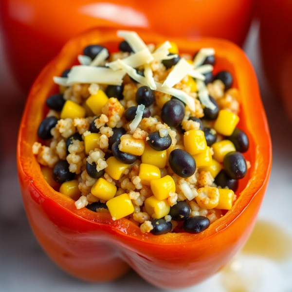 Stuffed Bell Pepper Delight