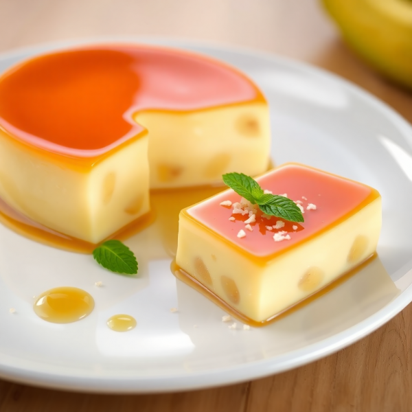 Banana Flan