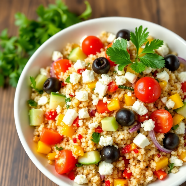 Mediterranean Quinoa Salad