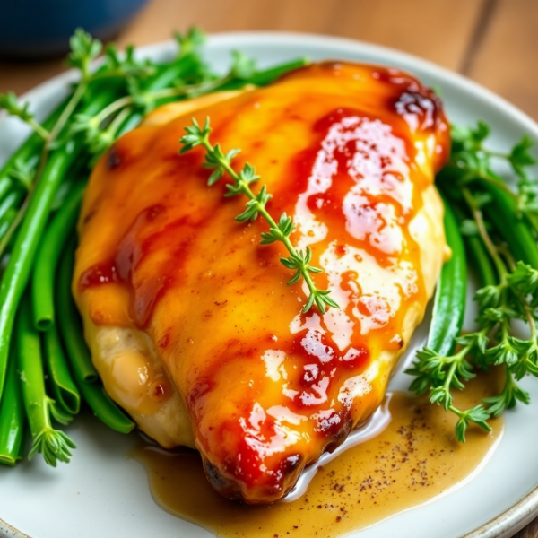 Honey Mustard Glazed Chicken