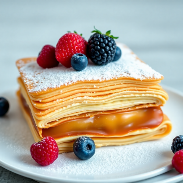 Dulce de Leche Mille-Feuille