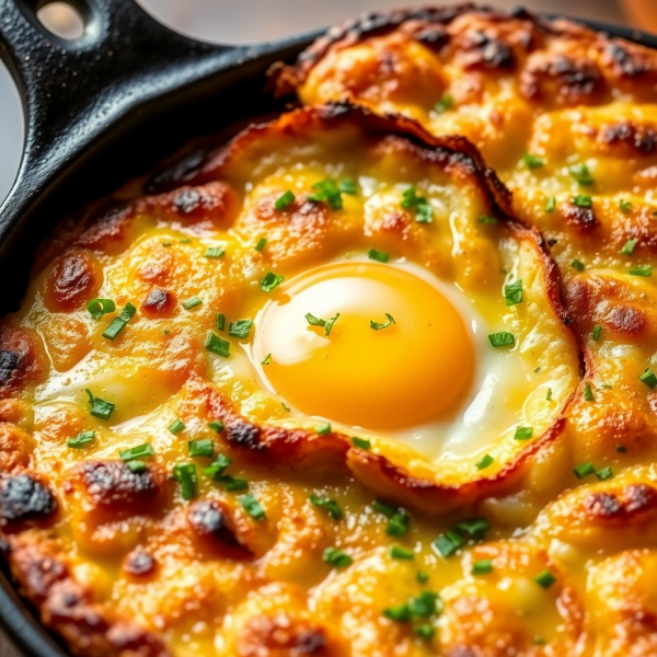 Savory Bread and Egg Bake