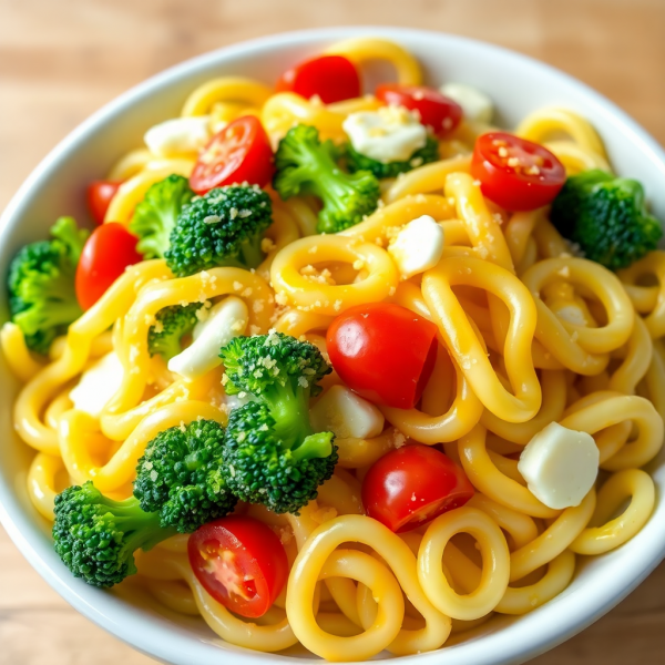 Cheesy Veggie Pasta for Kids