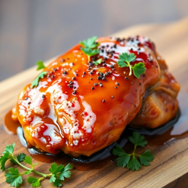 Honey-Glazed Chicken Thighs