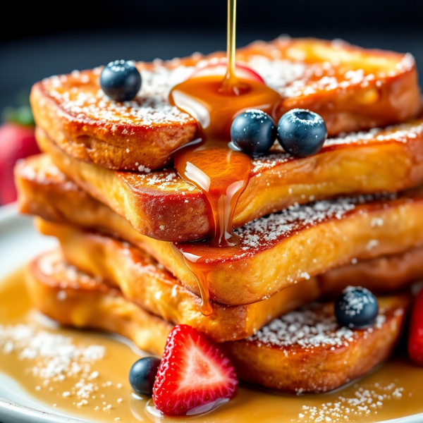 Savory French Toast Stack