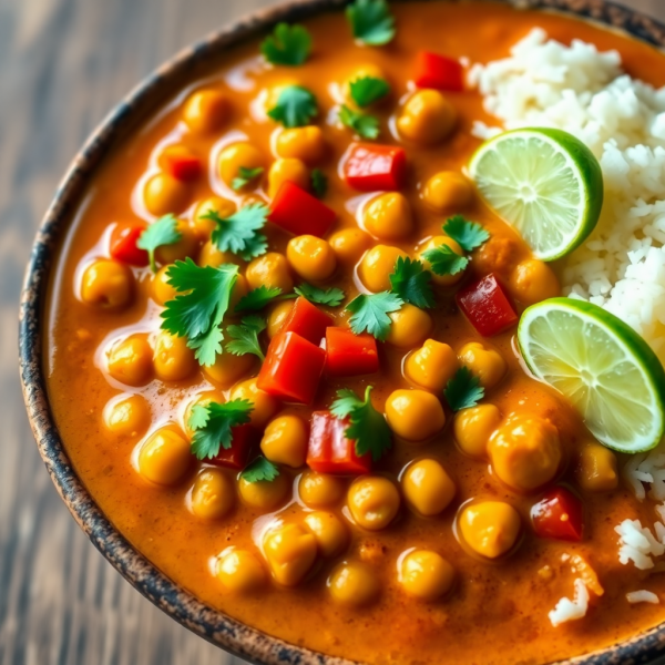 Coconut Chickpea Curry