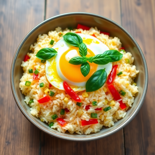 Spicy Thai Basil Rice